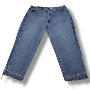 1996 Vintage Levi's Jeans Size 24 W42" x L26" Levi's 522 Tapered Fit Tapered Leg